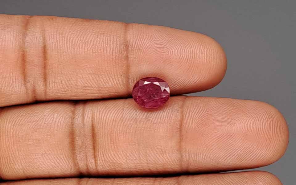 Ruby (Manik) Gemstone - 2.35 Carats