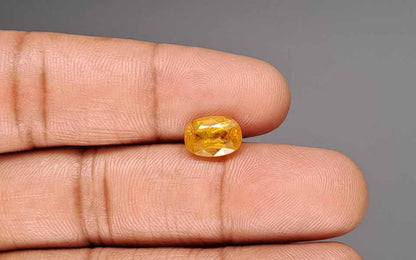 Yellow Sapphire (Pukhraj) Gemstone - 3.65 Carats