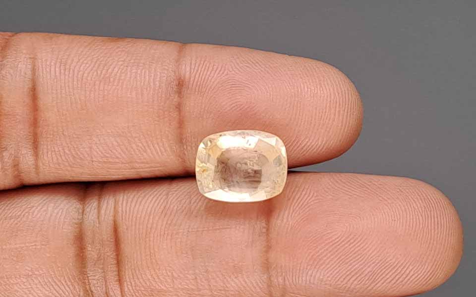 Yellow Sapphire (Pukhraj) Gemstone - 5.78 Carats