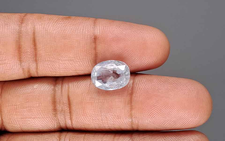 Blue Sapphire (Neelam) Gemstone - 6.10 Carats