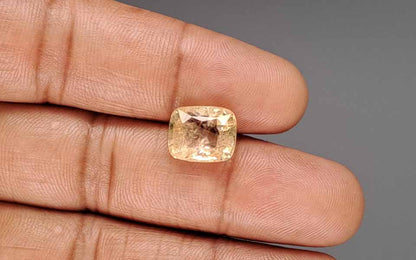 Yellow Sapphire (Pukhraj) Gemstone - 7.23 Carats