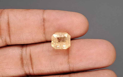 Yellow Sapphire (Pukhraj) Gemstone - 6.63 Carats