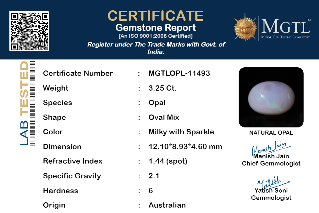 Opal - 3.25 Carats