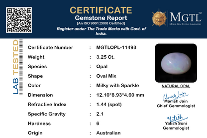Opal - 3.25 Carats
