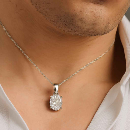 Premium Royal Sterling Silver Zircon Pendant