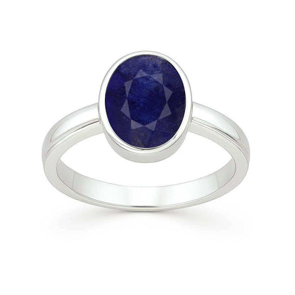 Women’s Luxury Neelam (Blue Sapphire) Ring in 925 Sterling Silver