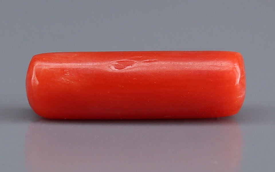 Red Coral (Moonga) Gemstone - 4.01 Carats