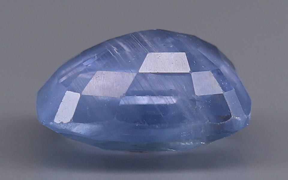 Blue Sapphire (Neelam) Gemstone - 6.89 Carats