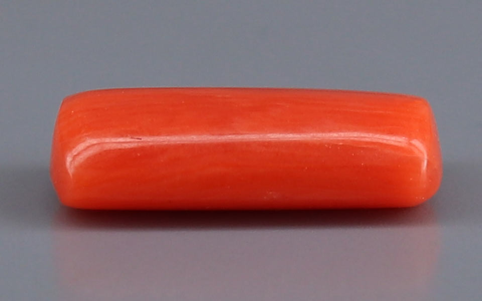 Red Coral (Moonga) Gemstone - 3.17 Carats