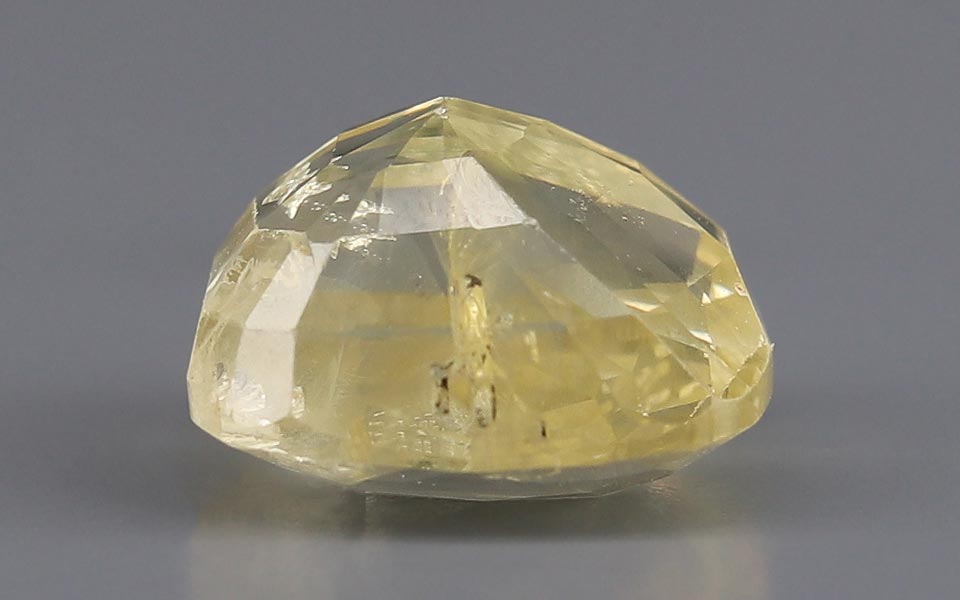 Yellow Sapphire (Pukhraj) Gemstone - 5.19 Carats