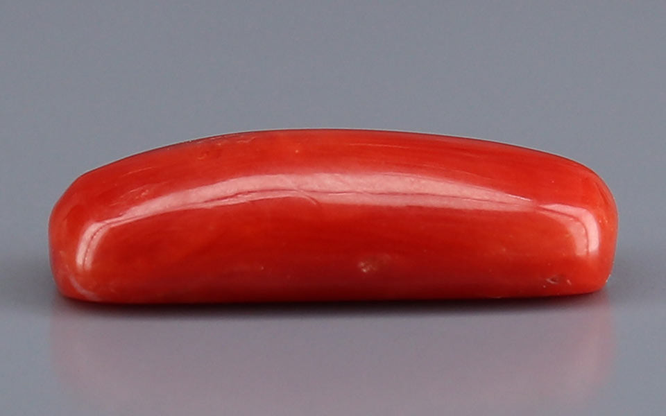 Red Coral (Moonga) Gemstone - 5.84 Carats