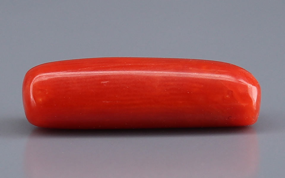 Red Coral (Moonga) Gemstone - 6.05 Carats