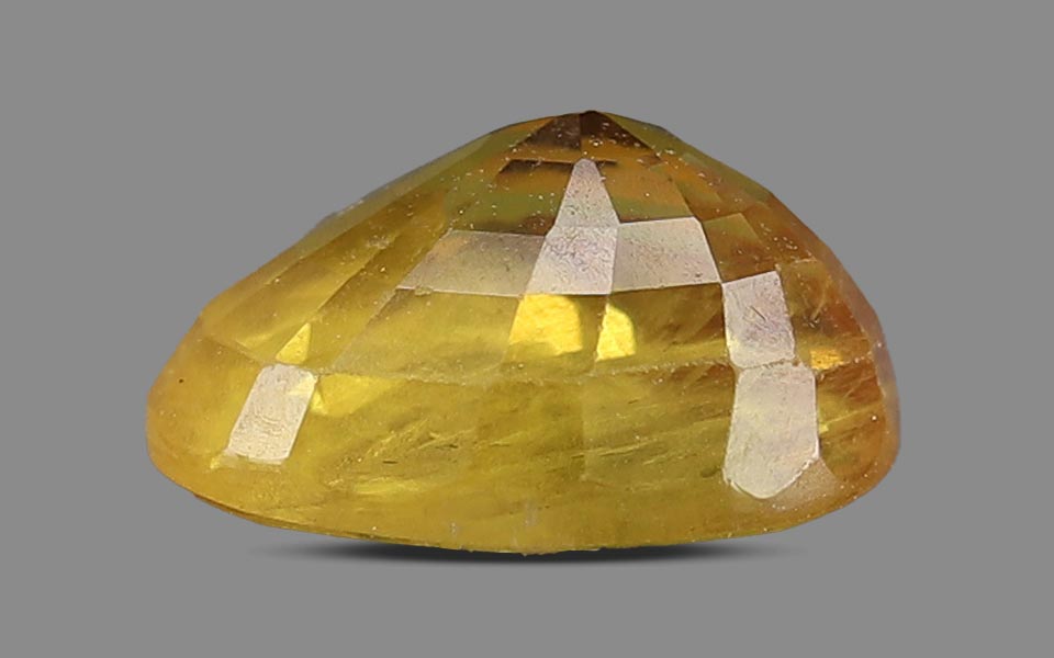 Yellow Sapphire (Pukhraj) Gemstone - 4.5 Carats