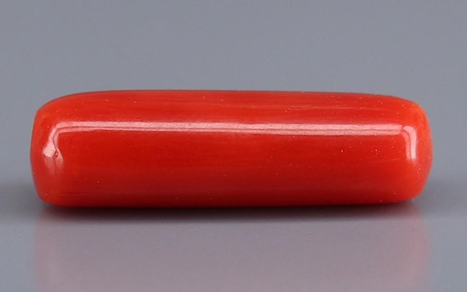 Red Coral (Moonga) Gemstone - 5.06 Carats