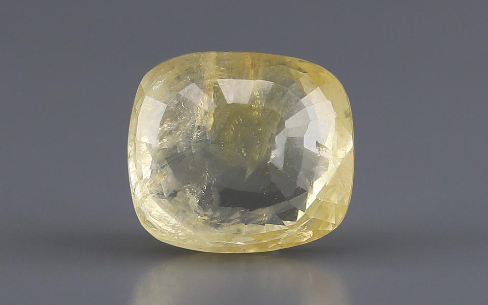 Yellow Sapphire (Pukhraj) Gemstone - 7.61 Carats