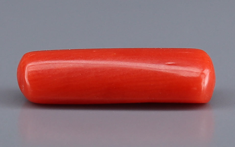 Red Coral (Moonga) Gemstone - 5.72 Carats