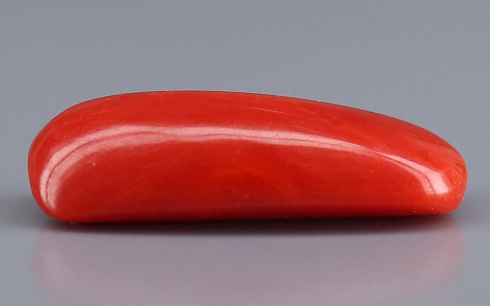 Red Coral (Moonga) Gemstone - 5.48 Carats