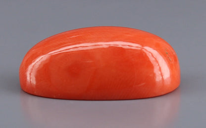 Red Coral (Moonga) Gemstone - 26.38 Carats