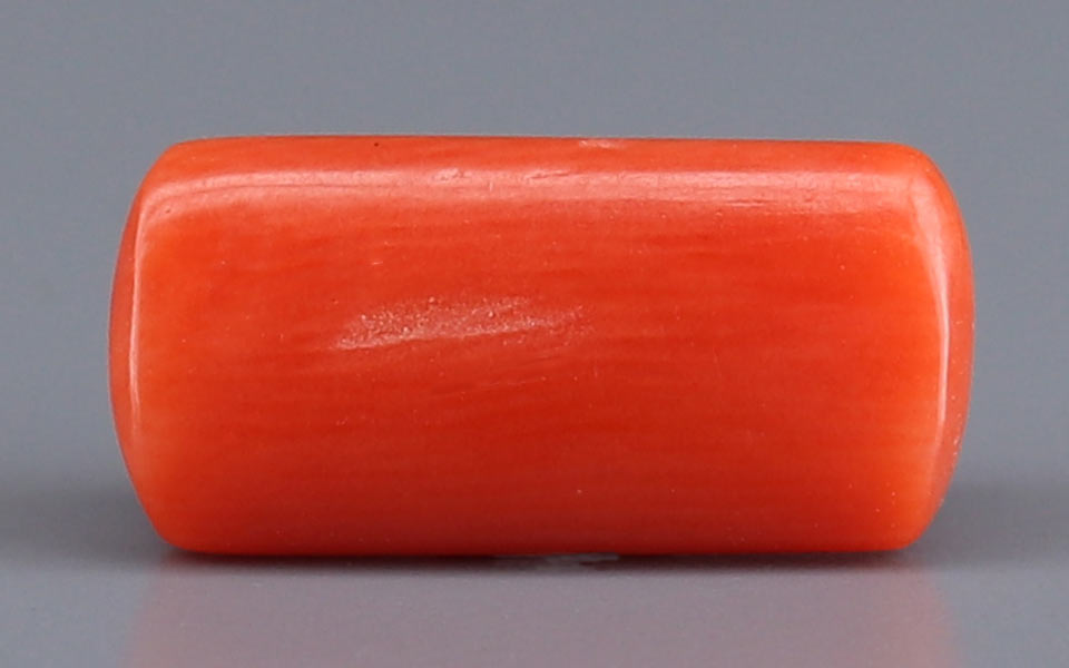 Red Coral (Moonga) Gemstone - 3.17 Carats