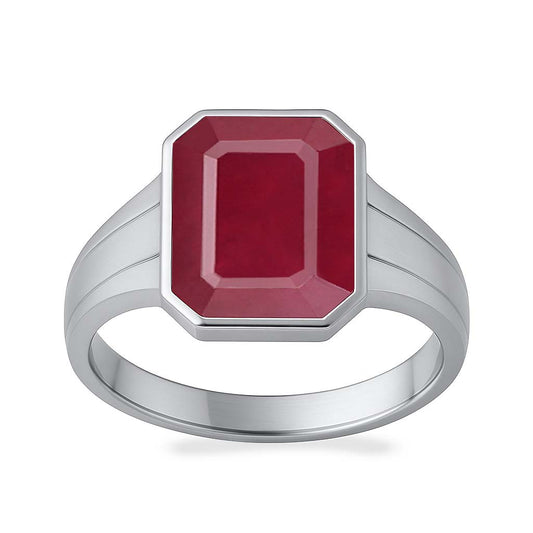 Grand Heritage 925 Sterling Silver Ruby Ring For Ladies
