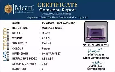 Amethyst - 4.19 Carats