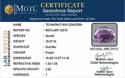 Amethyst - 19.07 Carats