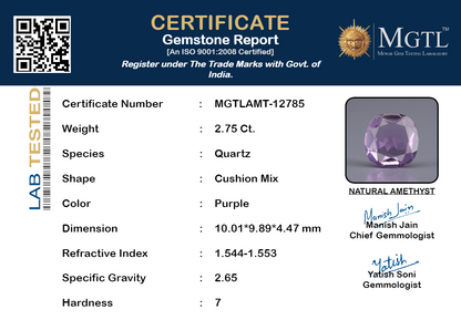 Amethyst - 2.75 Carats