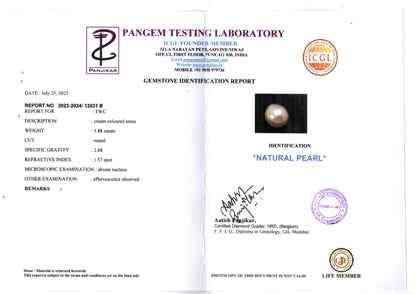 Keshi Pearl (Moti) - 5.88 Carats