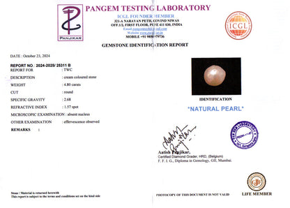 Keshi Pearl (Moti) - 4.80 Carats