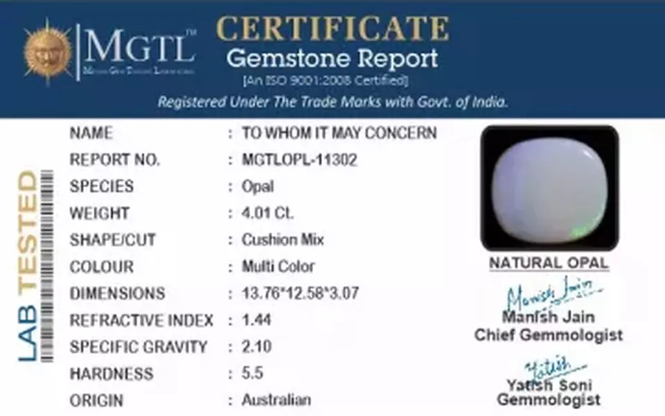Opal - 4.01 Carats