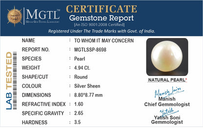 South Sea Pearl (Moti) - 4.94 Carats