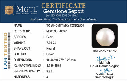 South Sea Pearl (Moti) - 7.99 Carats