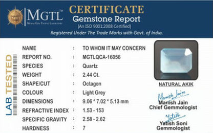 Hakik (Agate) - 2.44 Carats