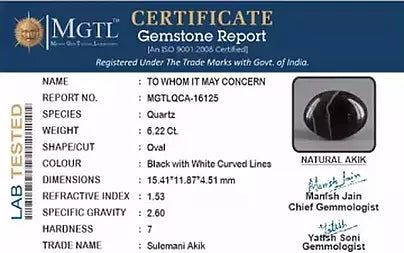 Hakik (Agate) - 6.22 Carats