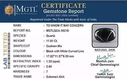 Hakik (Agate) - 11.61 Carats