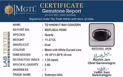 Hakik (Agate) - 11.47 Carats