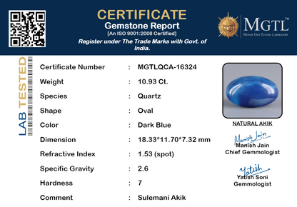 Hakik (Agate) - 10.93 Carats