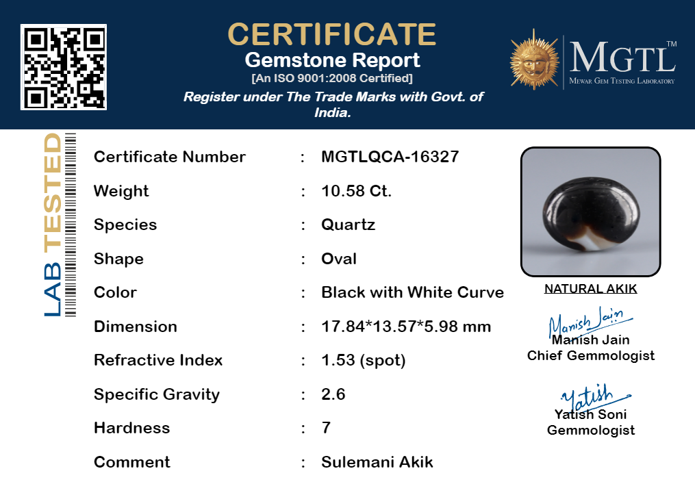 Hakik (Agate) - 10.58 Carats