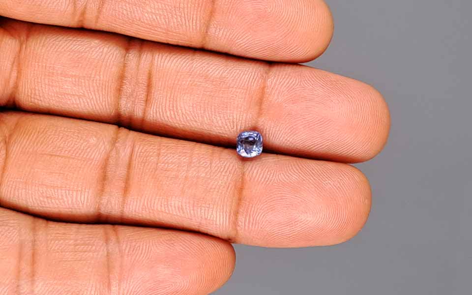 Blue Sapphire (Neelam) Gemstone - 0.84 Carats