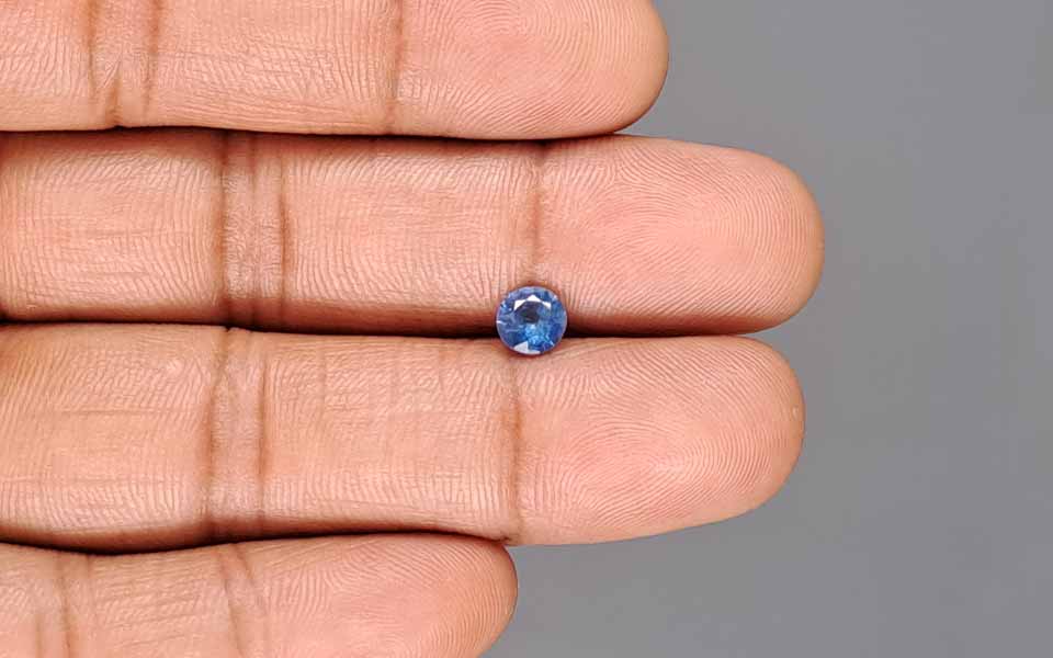Blue Sapphire (Neelam) Gemstone - 0.88 Carats