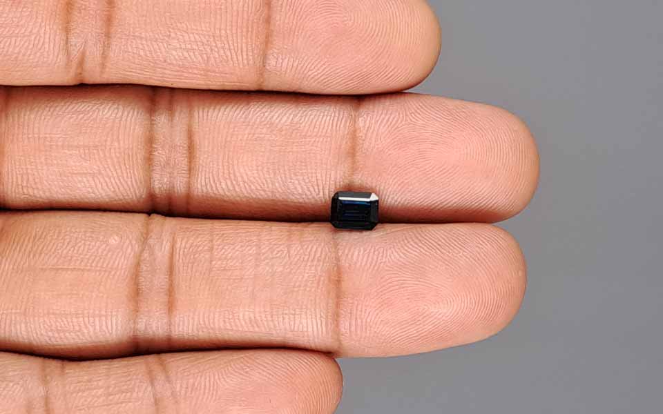 Blue Sapphire (Neelam) Gemstone - 0.97 Carats
