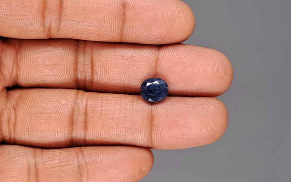 Blue Sapphire (Neelam) Gemstone - 2.87 Carats