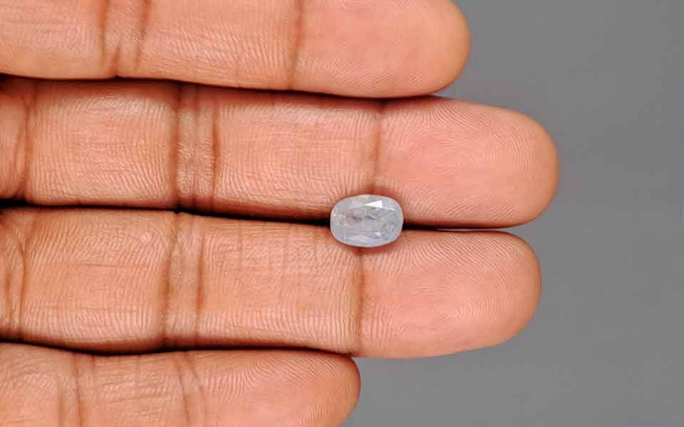 Blue Sapphire (Neelam) Gemstone - 3.18 Carats