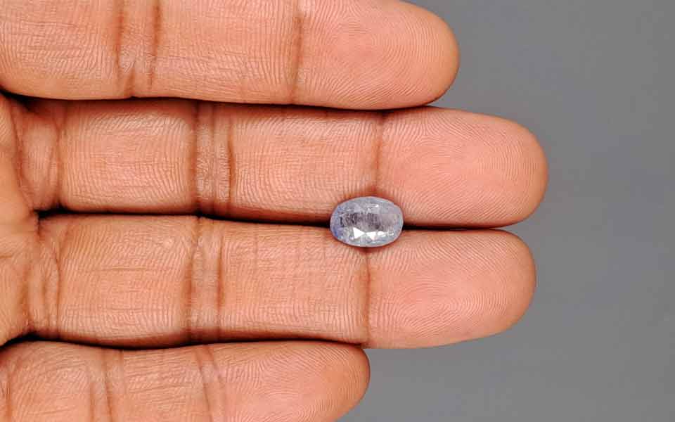 Blue Sapphire (Neelam) Gemstone - 3.22 Carats