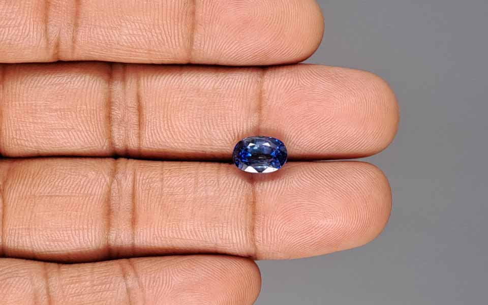 Blue Sapphire (Neelam) Gemstone - 3.27 Carats