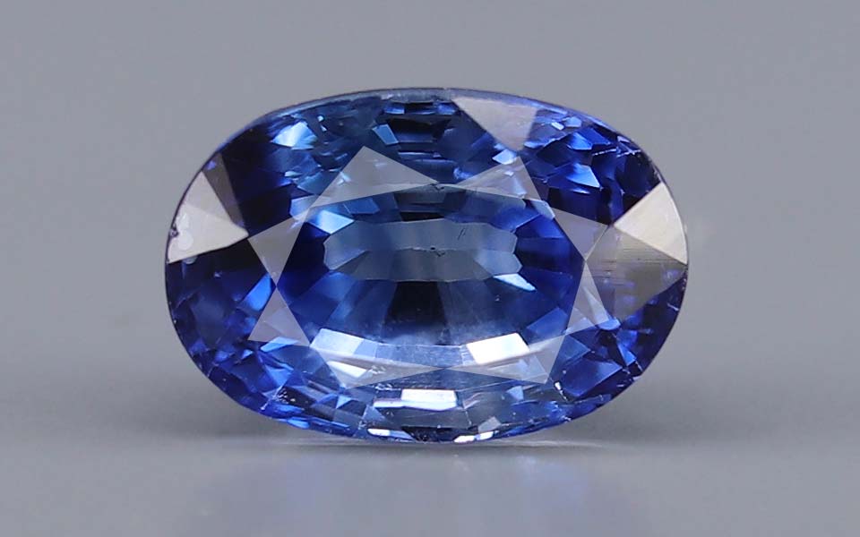 Blue Sapphire (Neelam) Gemstone - 3.27 Carats