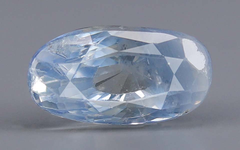 Blue Sapphire (Neelam) Gemstone - 3.37 Carats