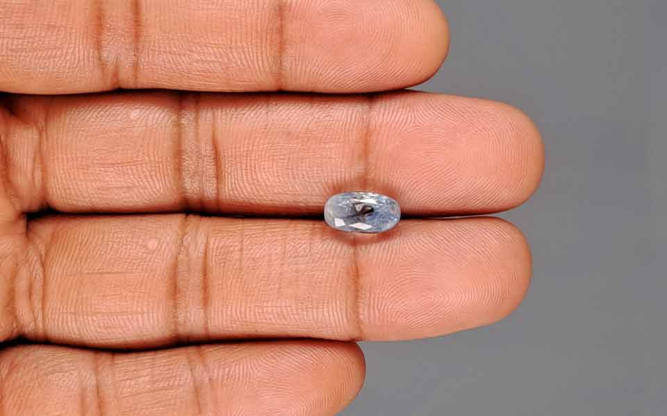 Blue Sapphire (Neelam) Gemstone - 3.37 Carats
