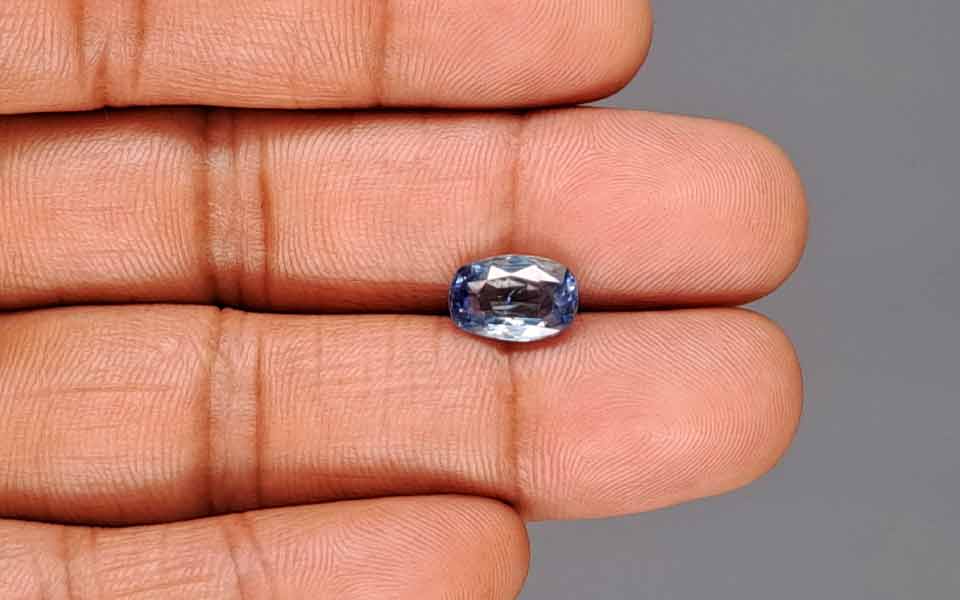 Blue Sapphire (Neelam) Gemstone - 3.37 Carats
