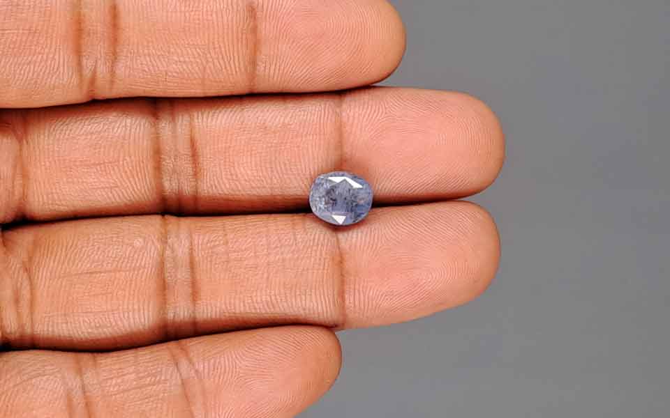 Blue Sapphire (Neelam) Gemstone - 3.41 Carats
